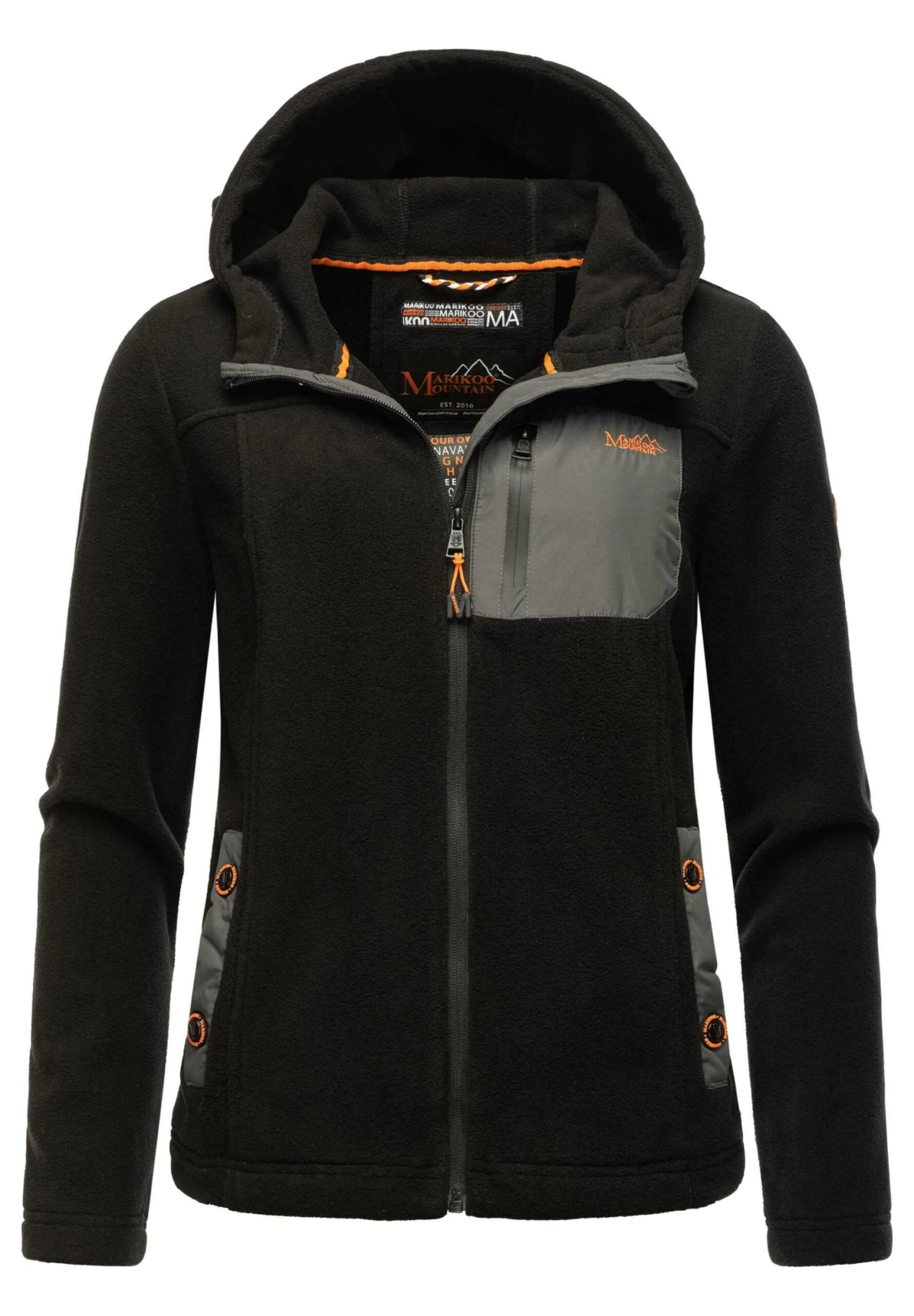 Marikoo Mount IwakiGiacca In PileBlack Donna Felpe M5M21U01J-Q12 1 Marikoo Mount IwakiGiacca In PileBlack Donna Felpe M5M21U01J-Q12