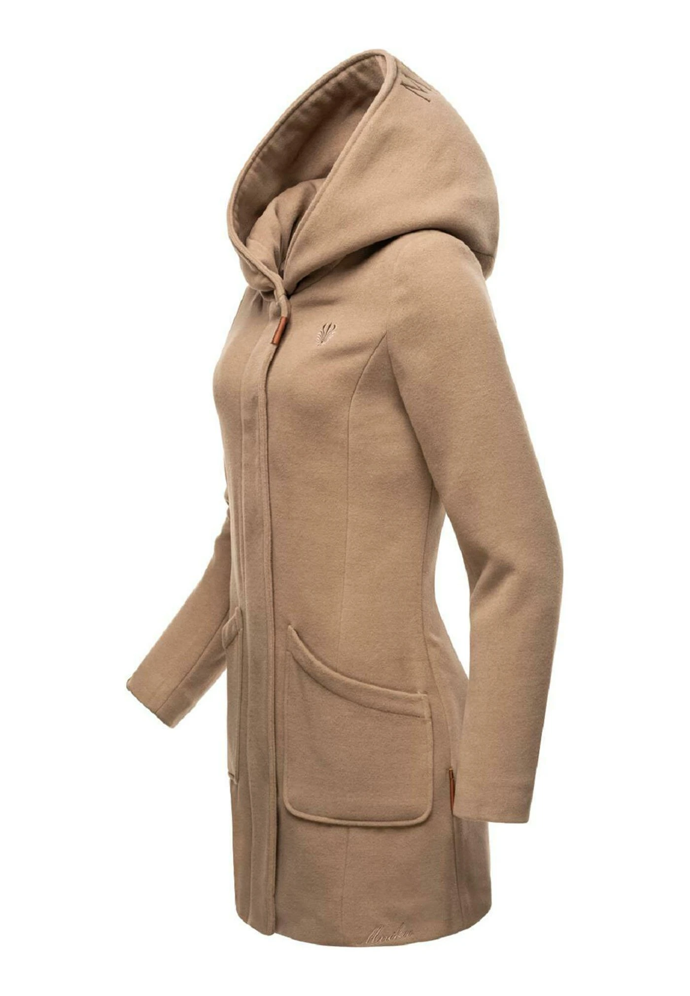 Marikoo Cappotto Corto - Taupe Grey 2 Marikoo Cappotto Corto - Taupe Grey - immagine 2