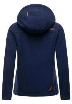 Marikoo Mount Iwaki - Giacca In Pile - Dark Blue -Marikoo 1c5292a915e5454187939577889206fd