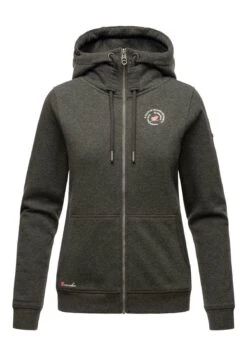 Marikoo SetsunaaFelpa Con ZipDarkgreymelange Donna Felpe M5M21J001-C11