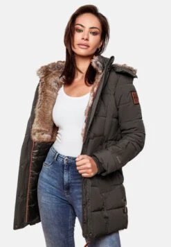 Marikoo Lieblings - Cappotto Invernale - Anthracite -Marikoo 2fe1d8b541834a3fb16d354632d02c22