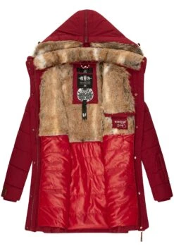 Marikoo LieblingsCappotto InvernaleBlood Red Donna Cappotti M5M21U00F-G13 -Marikoo 3442eff4dfca4082be4fffbcf012a239