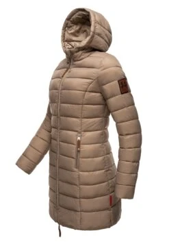 Marikoo SteppCappotto InvernaleTaupe Donna Cappotti M5M21U001-B11 -Marikoo 3df205cb9d9e46fe833d986995920a2e