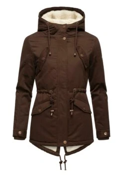Marikoo Manolya - Cappotto Invernale - Dark Choco -Marikoo 435be62a6d344fc5876dcc538b046d28