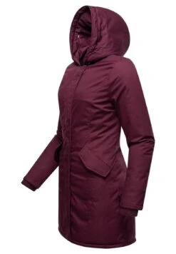 Marikoo KarmaaCappotto InvernaleDark Red Melange Donna Cappotti M5M21U002-G12 -Marikoo 48352daf37f64a01b8fe1df335a25140