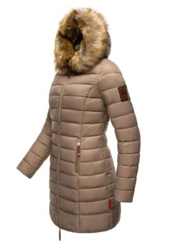 Marikoo SteppCappotto InvernaleTaupe Donna Cappotti M5M21U001-B11 -Marikoo 591945bcf9394d968b38827eee05d8b9