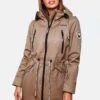 Marikoo Racquelle - Parka - Taupe Grey