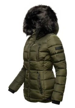 Marikoo LotusblüteGiacca InvernaleOlive Donna Giacche E Blazer M5M21G002-N11 -Marikoo 69c688ba6fe441a49ad24d7e97802d79