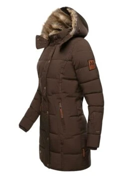 Marikoo LieblingsCappotto InvernaleDark Brown Donna Cappotti M5M21U00F-O11 -Marikoo 6ca64d39e0a546c5b32c86b4444860d3