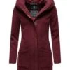 Marikoo Cappotto Corto - Bordeaux Meliert