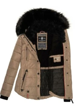 Marikoo LotusblüteGiacca InvernaleTaupe Donna Giacche E Blazer M5M21G002-B11 -Marikoo 75896fd318414b098dccdf135a29406e