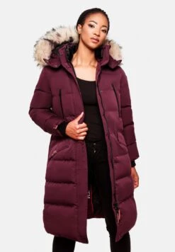 Marikoo Cappotto InvernaleDark Red Melange Donna Cappotti M5M21U017-G11 -Marikoo 7d8a0e843dec4e7b91857a186b900759