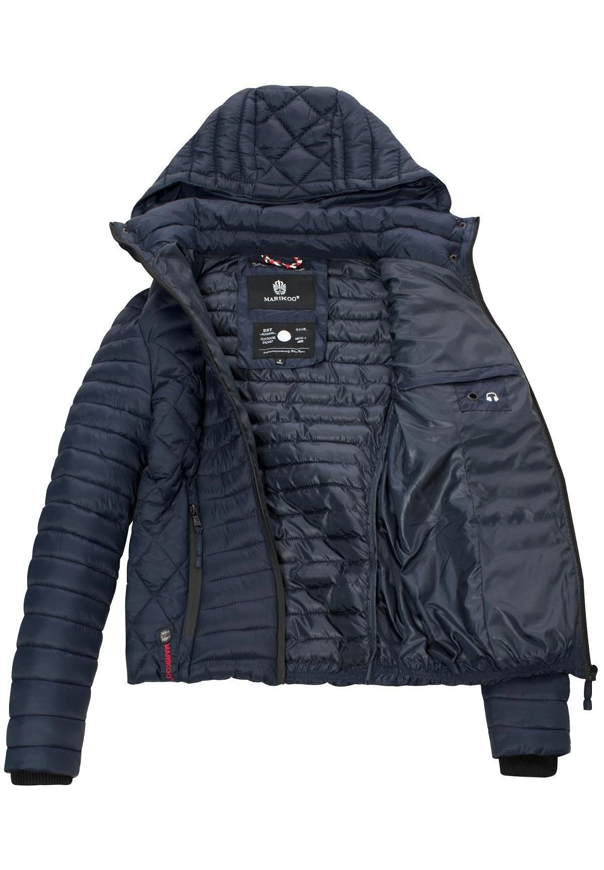 Marikoo SamtpfoteGiacca Da Mezza StagioneBlue Donna Giacche E Blazer M5M21U004-K14 8 Marikoo SamtpfoteGiacca Da Mezza StagioneBlue Donna Giacche E Blazer M5M21U004-K14 - immagine 8