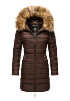 Marikoo SteppCappotto InvernaleDark Choco Donna Cappotti M5M21U001-O13 -Marikoo 8c84cbfec930462899e20b1862a7ea42