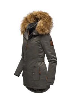 Marikoo SanakooCappotto InvernaleAnthracite Donna Cappotti M5M21U00P-C11 -Marikoo 8d458808f68f4af4b1826cf440a92dbd