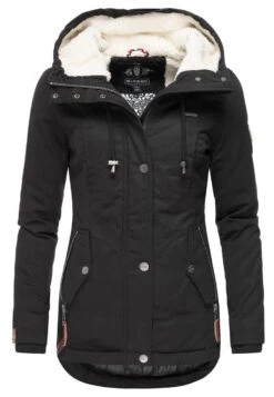 Marikoo BikooCappotto InvernaleBlack Donna Cappotti M5M21U00J-Q11 -Marikoo 98a072e3a2204f5e83a5b6103b143cc8