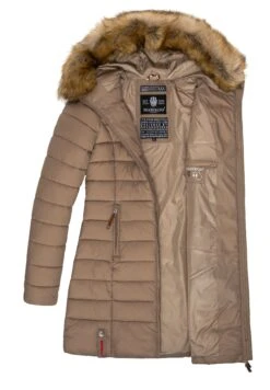 Marikoo SteppCappotto InvernaleTaupe Donna Cappotti M5M21U001-B11 -Marikoo 9a44a33cf6e347f5965615101201c27b