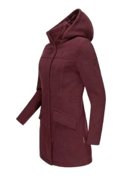 Marikoo Leilaniaa - Cappotto Invernale - Bordeaux Melange -Marikoo 9b0f55a7a039493c9f2b7f9fe5d7e034