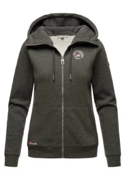 Marikoo SetsunaaFelpa Con ZipDarkgreymelange Donna Felpe M5M21J001-C11 -Marikoo 9bb28f0c1989457f911a145b9f114bc7