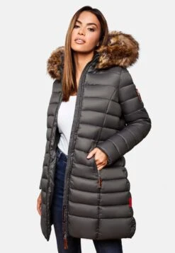 Marikoo SteppCappotto InvernaleGrey Donna Cappotti M5M21U001-C12 -Marikoo a2095f3b5a7f4b679b43d65689713180