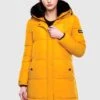 Marikoo StreliziaaCappotto InvernaleDark Yellow Donna Cappotti M5M21U011-E11