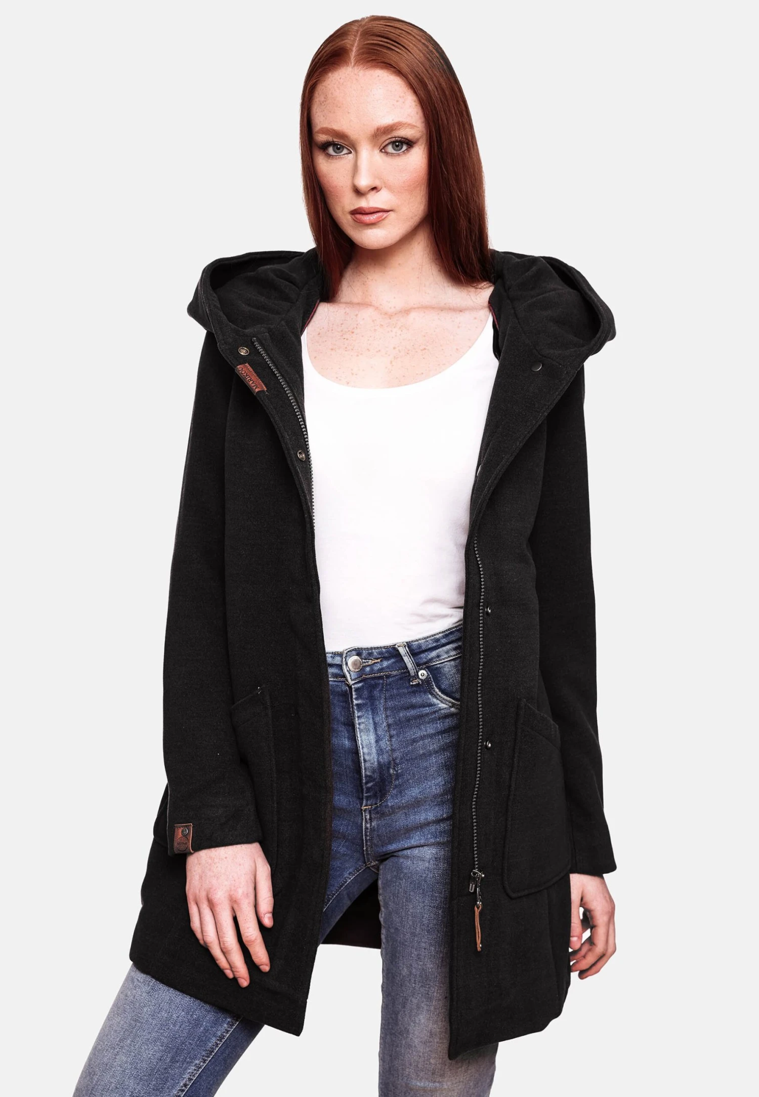 Marikoo Cappotto CortoSchwarz Donna Cappotti M5M21U00Q-Q11 3 Marikoo Cappotto CortoSchwarz Donna Cappotti M5M21U00Q-Q11 - immagine 3