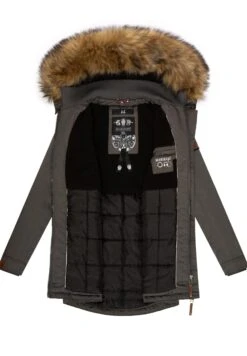 Marikoo SanakooCappotto InvernaleAnthracite Donna Cappotti M5M21U00P-C11 -Marikoo b9f4a8f3ebe242fe8ff153bc987689a3