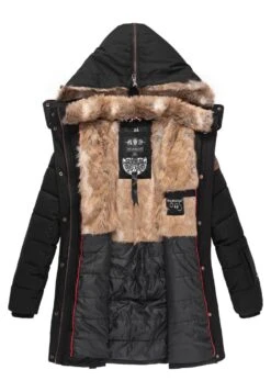 Marikoo Lieblings - Cappotto Invernale - Black -Marikoo c7c57b3673af4a7783f7f3de932195a1