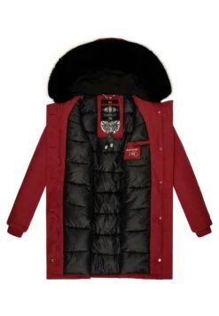 Marikoo KarmaaCappotto InvernaleBlood Red With Black Fur Donna Cappotti M5M21U00G-G14 -Marikoo e093916dc1984dd8aa554f4984bf9a7f