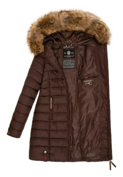 Marikoo SteppCappotto InvernaleDark Choco Donna Cappotti M5M21U001-O13 -Marikoo eacfdea276ce44ebb0871fe2cbe86e82